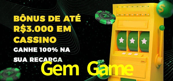 Gem Game melhor bônus de depósito